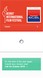 Mobile Screenshot of beirutfilmfestival.org