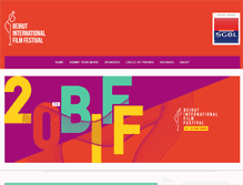 Tablet Screenshot of beirutfilmfestival.org